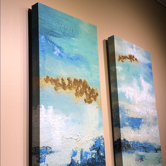 Wall canvas - 2 piece set - Picture 2 of 3